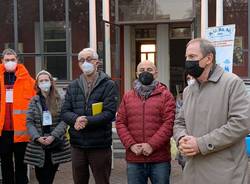 Sono arrivati i profughi ucraini accolti a Busto Arsizio da Aubam