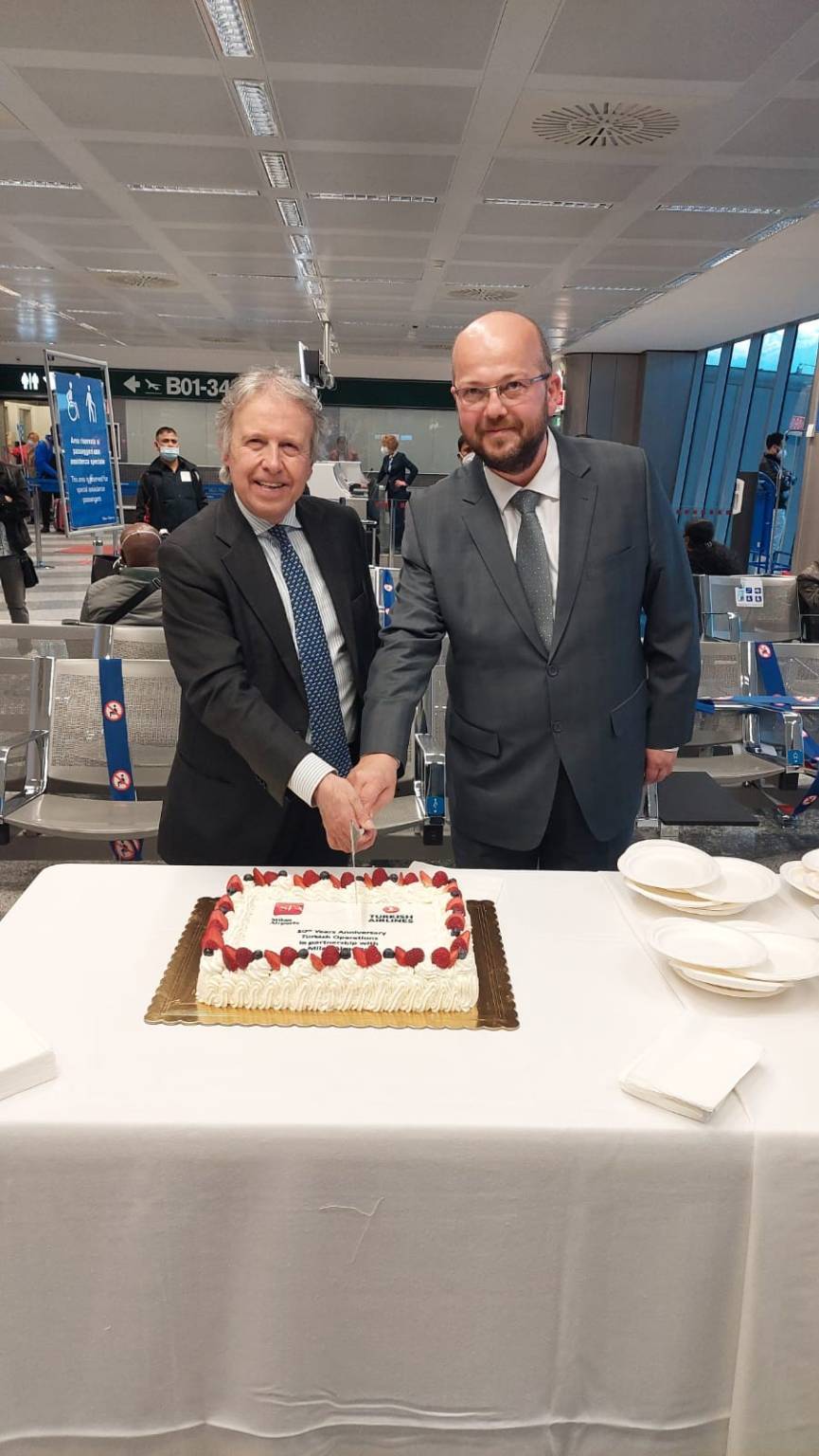 A Malpensa I 50 anni di Turkish Airlines a Milano