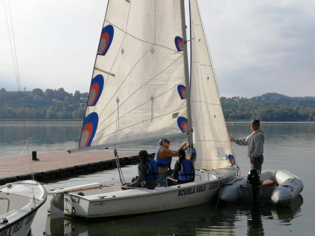 Le barche a vela del Lago di Varese