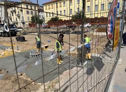 Cominciano i lavori in via Carcano