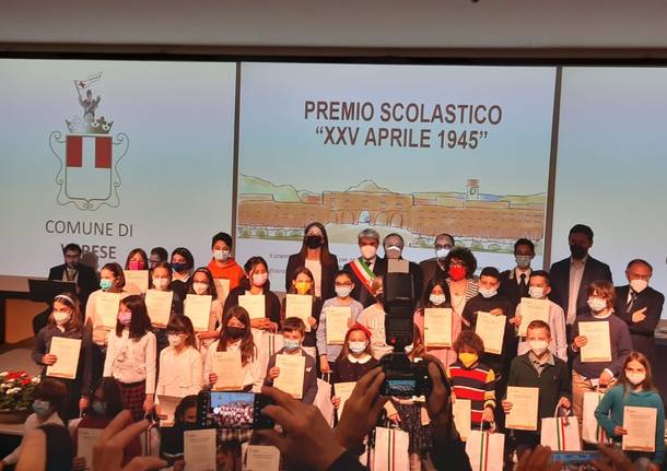 Il Premio XXV Aprile 1945 di Varese a ottantacinque bambini e bambine delle scuole primarie
