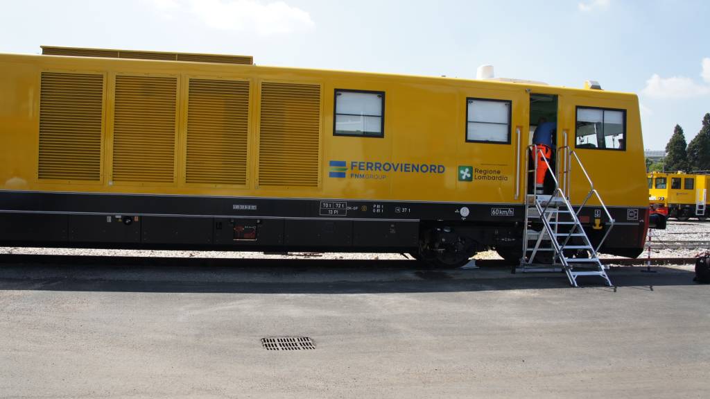 Ferrovie Nord presenta a Saronno il nuovo carrello diagnostico