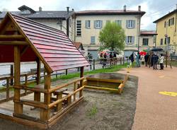 Inaugurato il nuovo parco giochi di Brinzio