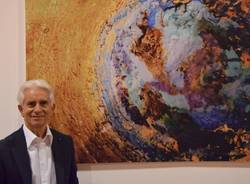 Inaugurazione mostra "Illusione cosmica" di Pietro Pinnarò a Legnano, a cura di Antonio Emanuele Pasquale