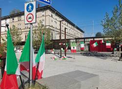 Inaugurazione piazza XXV Aprile a Gorla Minore 