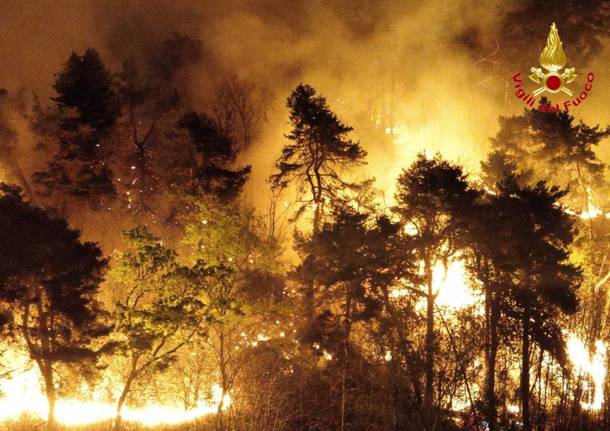 Incendio San Quirico 