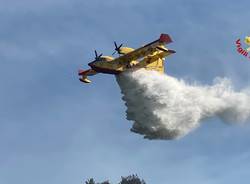 Incendio San Quirico sabato