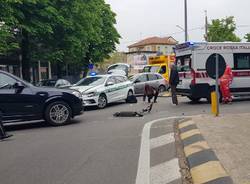 incidente monopattino busto arsizio