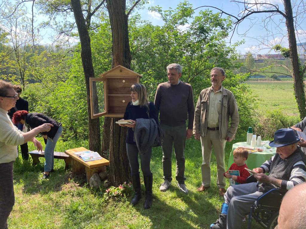 La nuova casetta dei libri in valle Olona 