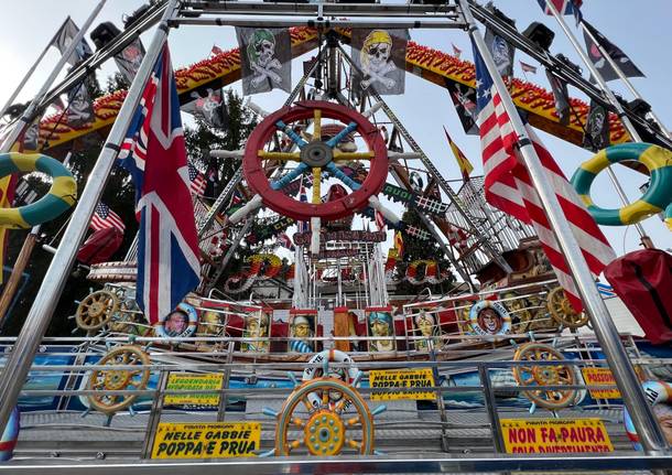 Dopo due anni torna il Luna Park di Tradate