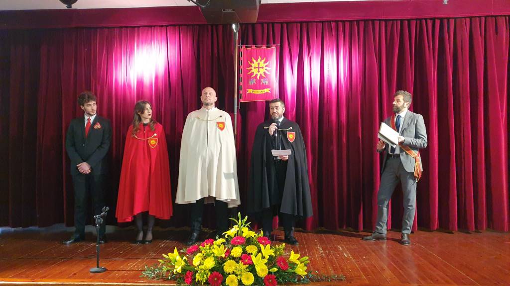 Palio di Legnano - Investitura religiosa della reggenza della contrada Legnarello