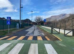 Porto Ceresio - L'inaugurazione della nuova pista ciclabile