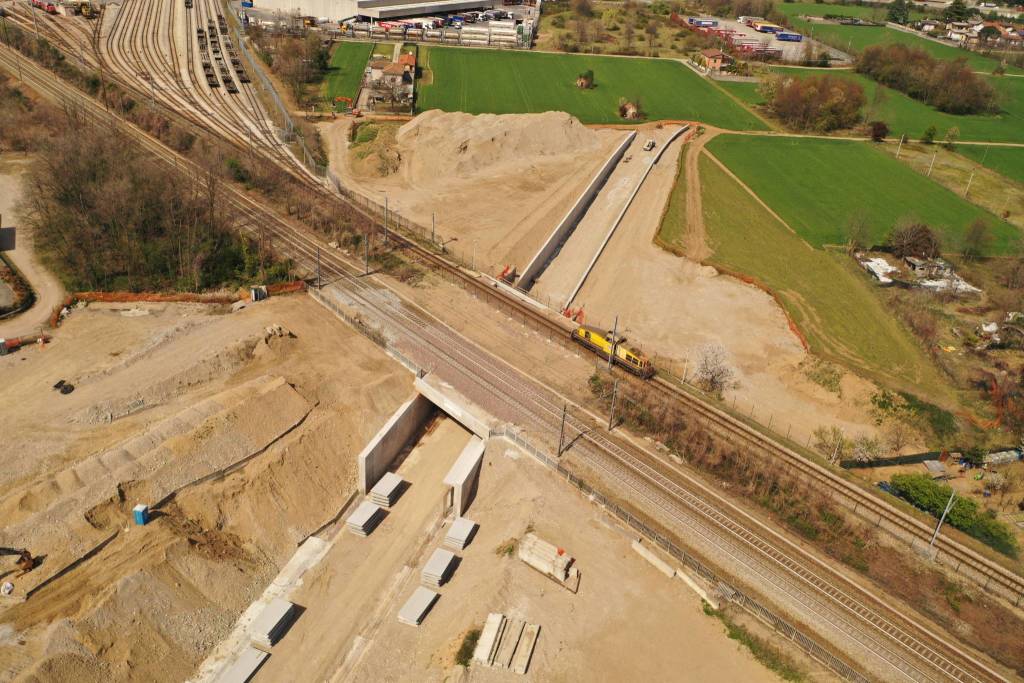 sottopasso sant'anna busto arsizio aprile 2022
