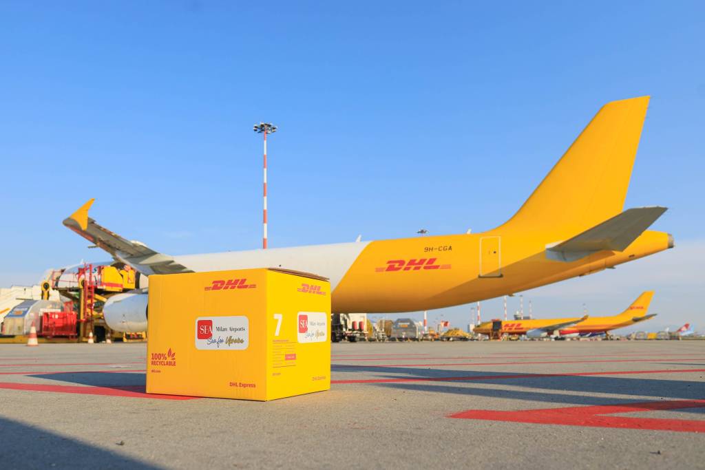 volo umanitario ucraina Dhl Malpensa