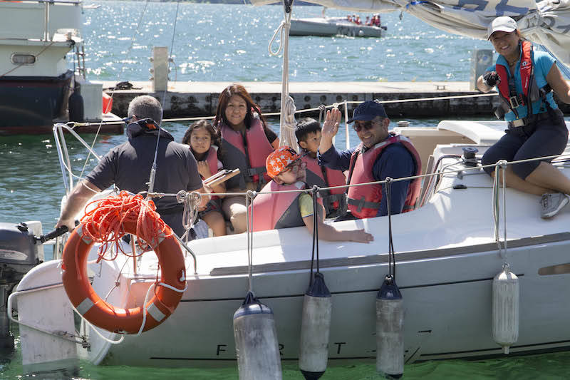 La furibonda, la barca accessibile  bambini disabili