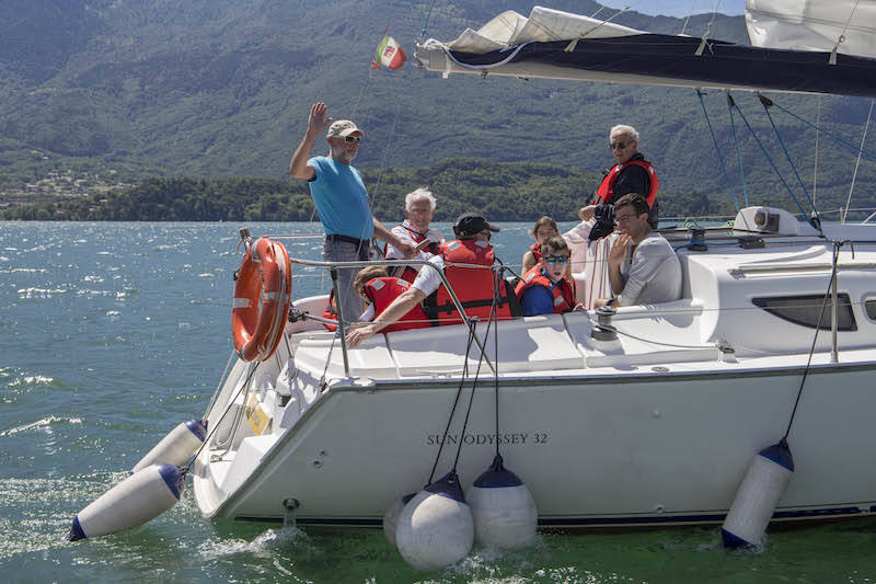 La furibonda, la barca accessibile  bambini disabili