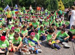 la marcia della pace degli studenti di Solbiate Arno