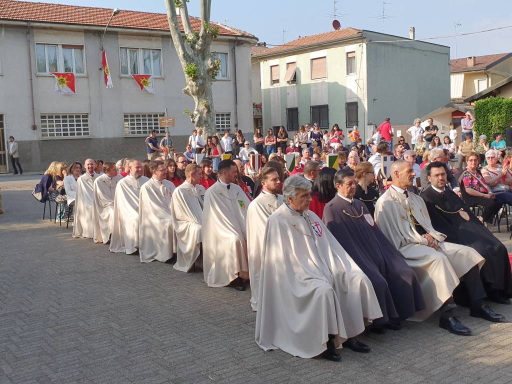 Palio di Legnano - Investitura religiosa della reggenza della contrada San Bernardino