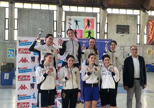 A Gerenzano i campionati italiani cadetti e giovani di spada e sciabola