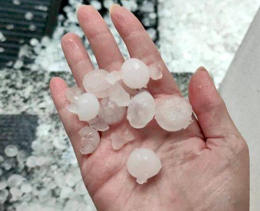 Acqua e grandine sul Varesotto: il temporale di domenica 5 giugno