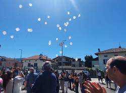 La targa di Mesenzana dedicata ad Alessio e Giada