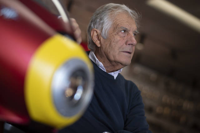 Il leggendario Giacomo Agostini e la MV Agusta che porta il suo nome