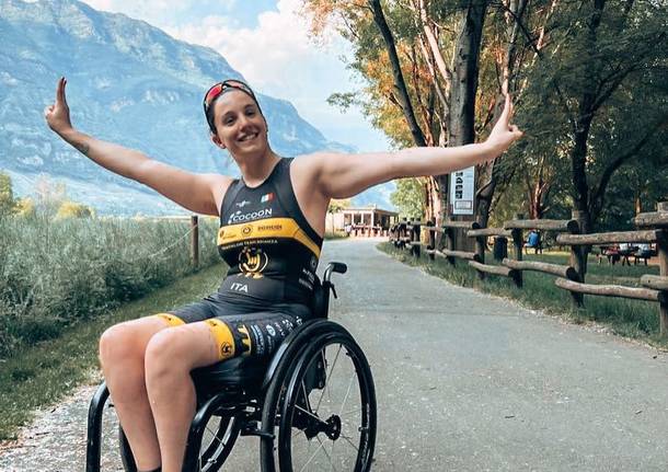 Dal nuoto al paratriathlon, la nuova vita di Arianna Talamona