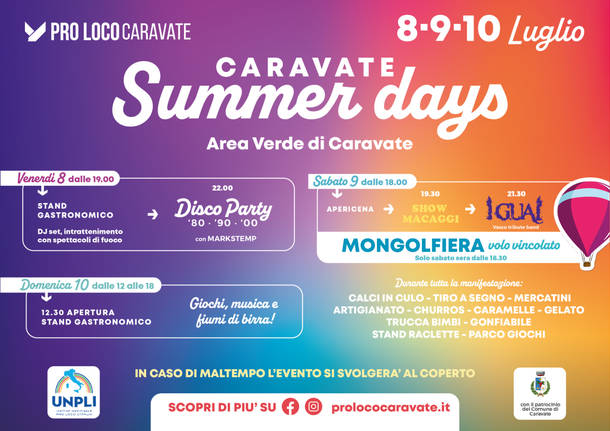 CARAVATE SUMMER DAYS