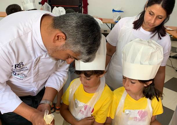 Chef Garzillo torna all'oratorio di Schianno, un laboratorio dedicato a Daniele