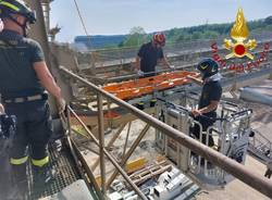 Incidente sul lavoro a Cislago, ferito un operaio di 60 anni