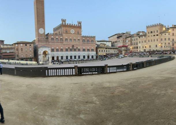 Palio di Sena, prime prove della notte, luglio 2022