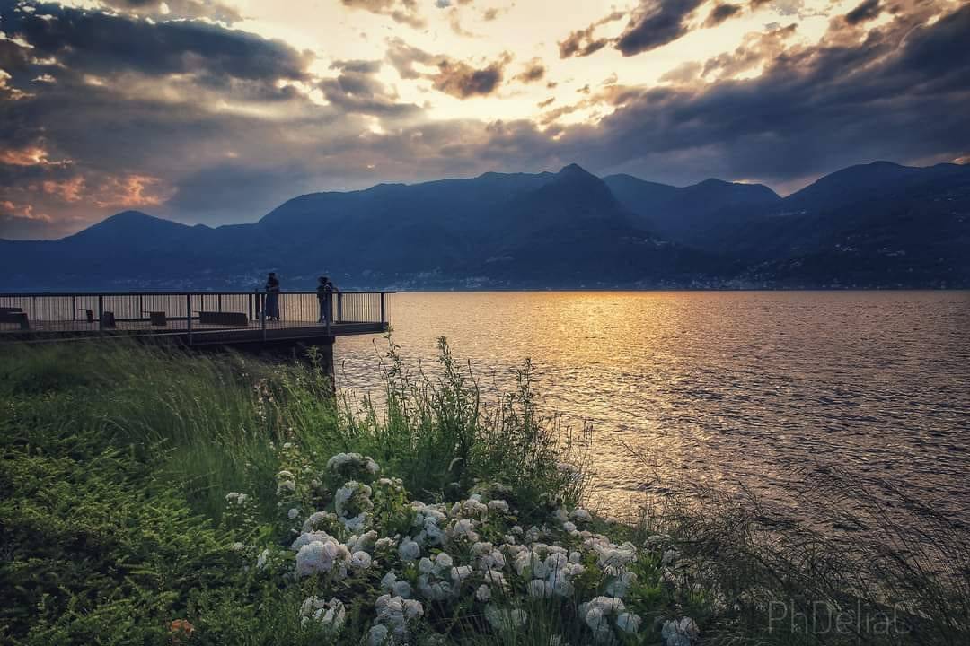 Tramonto Luino