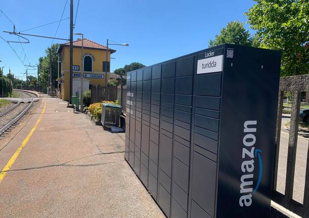 Anche alla stazione di Casciago e Morosolo arriva l’Amazon Locker