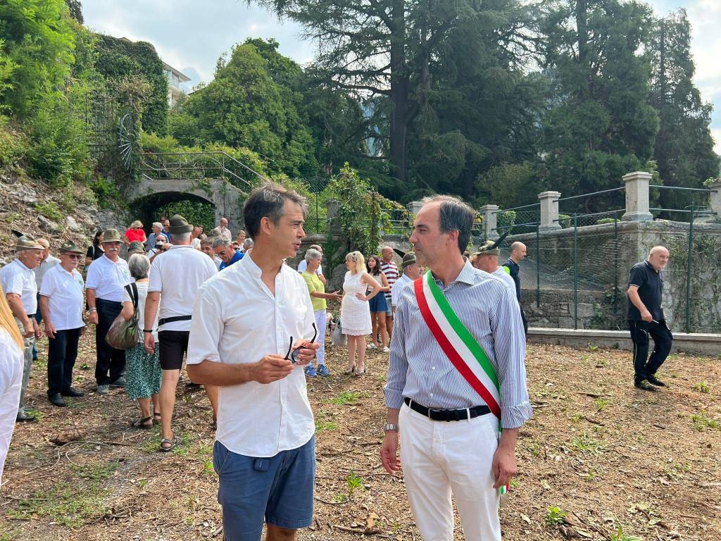 inaugurazione parco torrazze laveno mombello