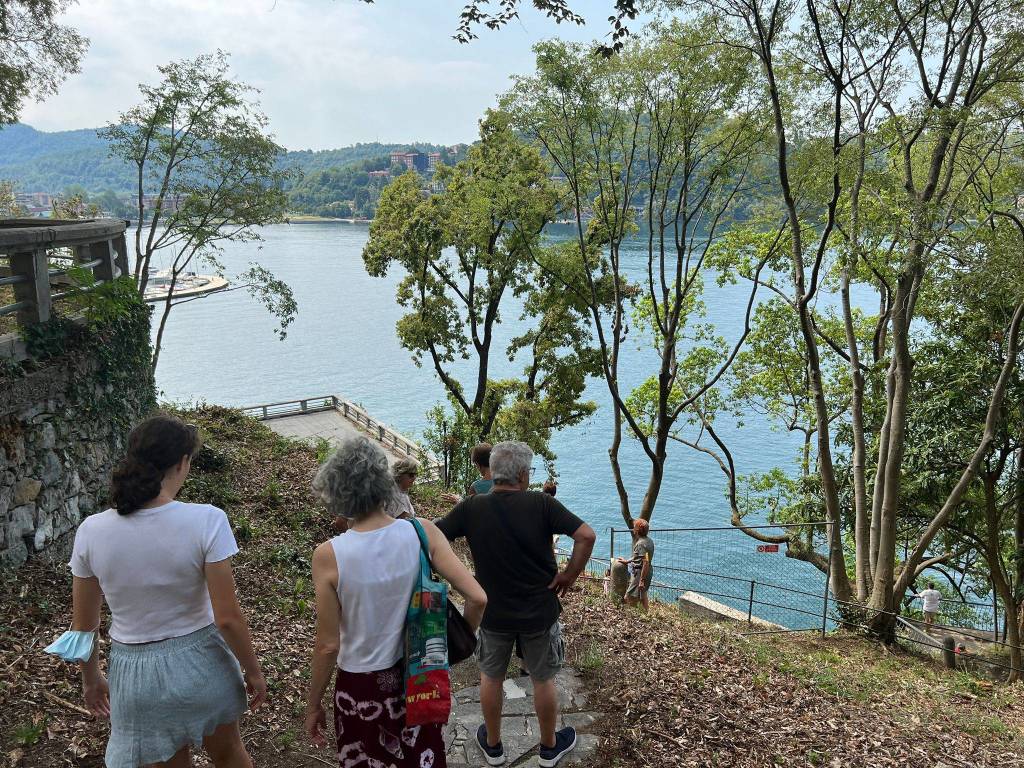 inaugurazione parco torrazze laveno mombello