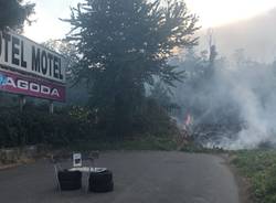 Incendio al Parco Alto Milanese 25 luglio