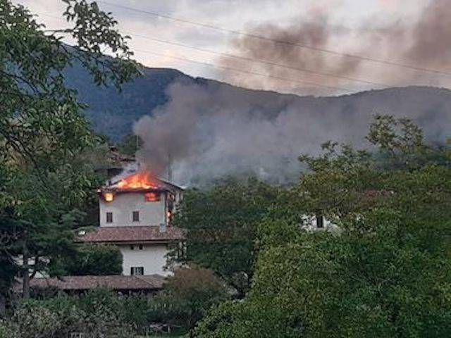 incendio brenta 29 luglio 2022