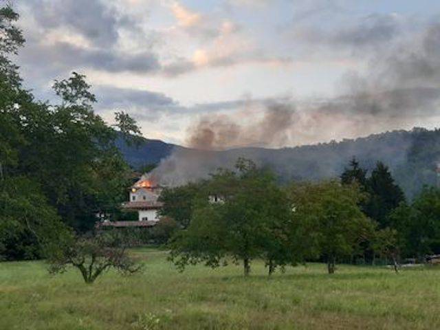 incendio brenta 29 luglio 2022