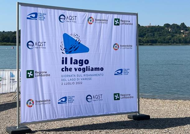 Lago di Varese, festa e primi tuffi alla Schiranna 