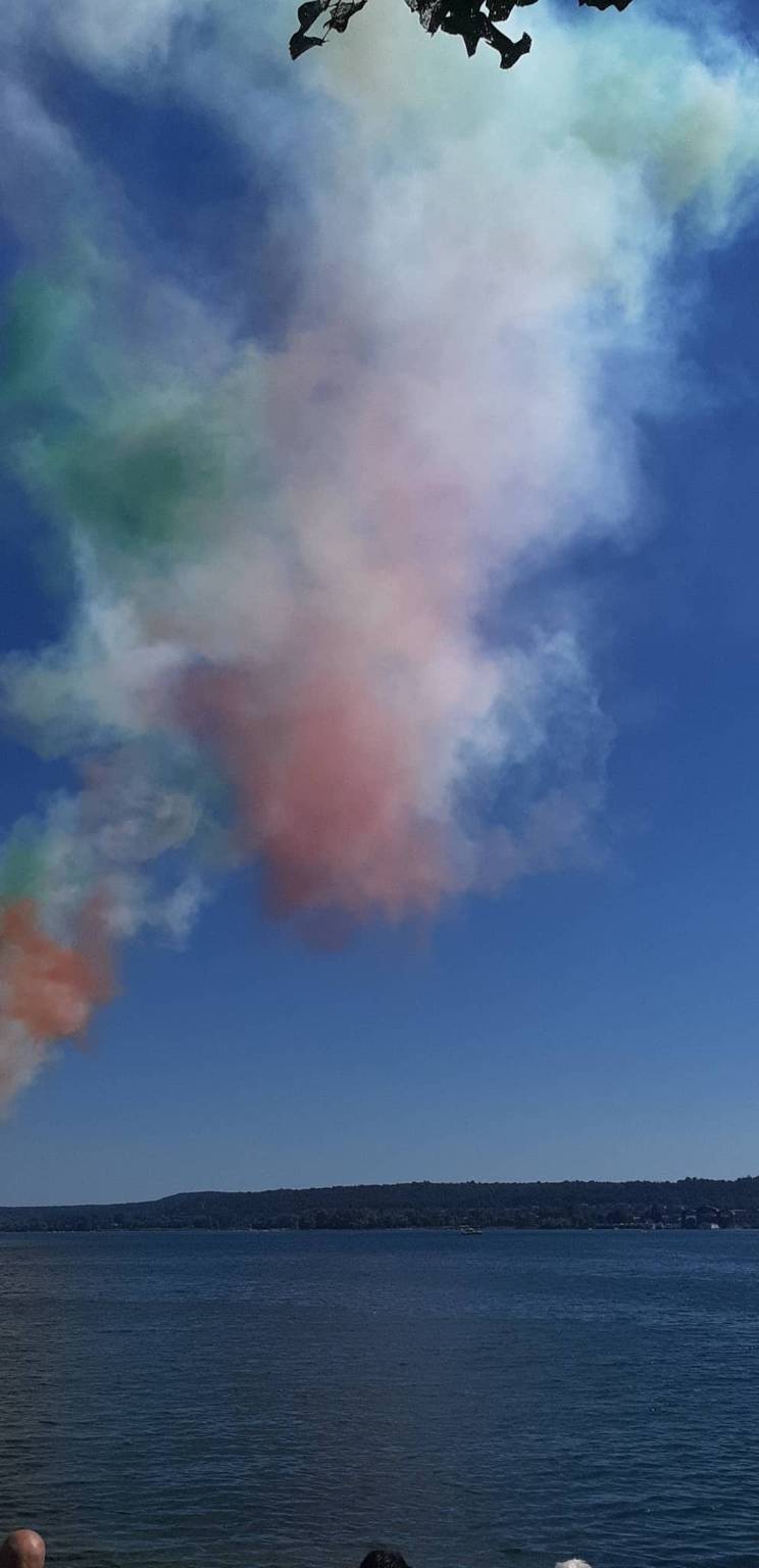 Le Frecce Tricolori da Angera nelle foto di Maggie Magnaghi