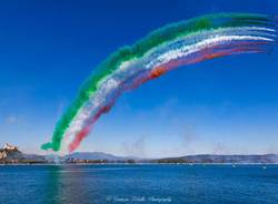 Le Frecce Tricolori immortalate da Gustavo Petullo