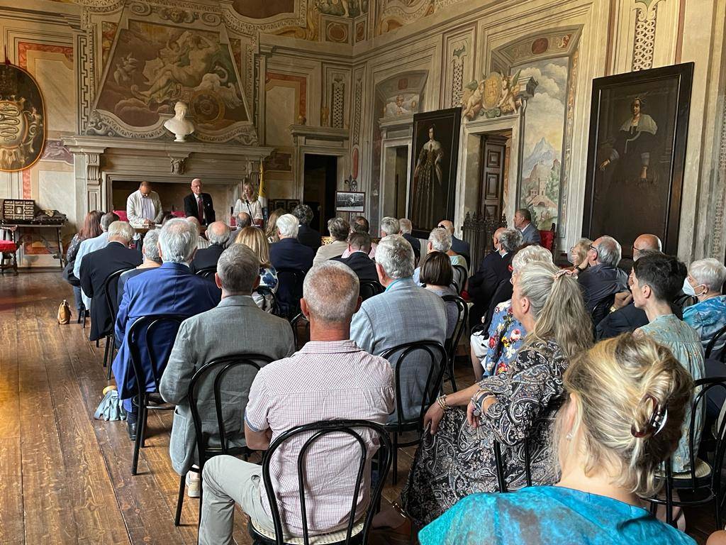 Presentazione libro "Gabrio Visconti" al castello di Somma Lombardo