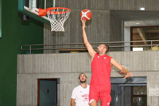 Openjobmetis, le foto del primo allenamento a Gressoney