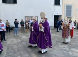 I funerali di don Giovanni Ciochetta a Cajello di Gallarate