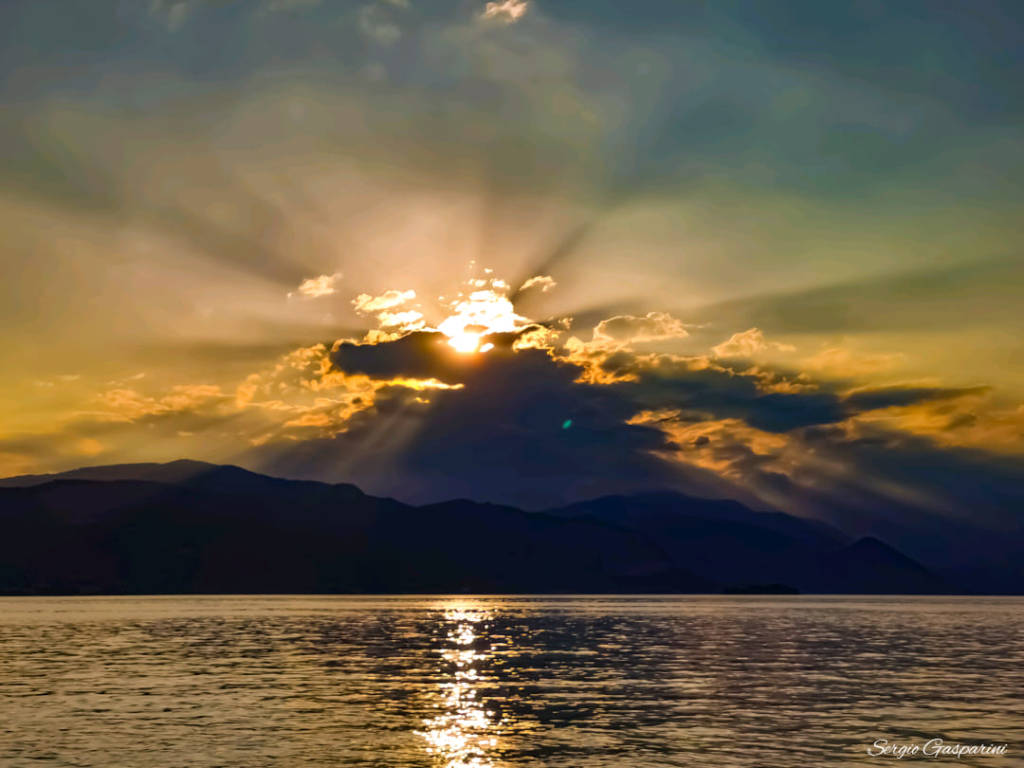 sole nuvole lago meteo - Sergio gasperini