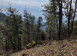 20enne soccorso a Dumenza con soccorso alpino elisoccorso