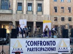 Aime “Mette in piazza” a Varese le quattro anime della campagna elettorale