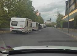 Campo nomadi in via Alassio a Milano, la protesta dei residenti