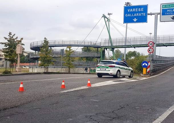 cinque ponti busto arsizio incidente