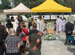 Il funerale di Christian Maccarrone 